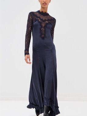 Isabel Marant brand new Navy Lace Maxi Dress